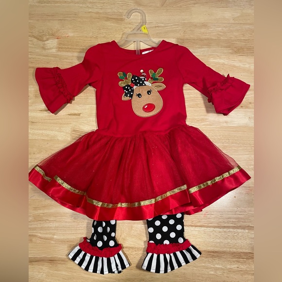 Brand New without tags, 3T Holiday/Christmas Outfit - Picture 1 of 3